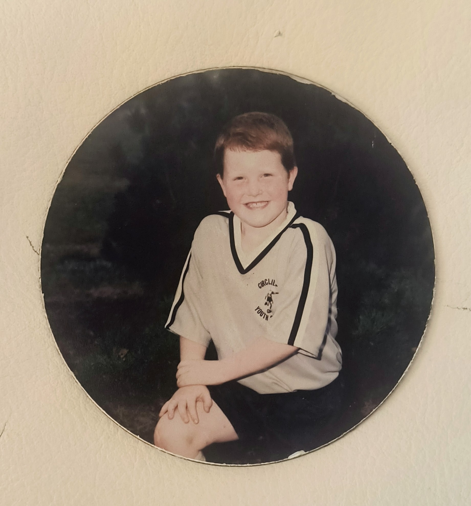 Heath Rowland as a child